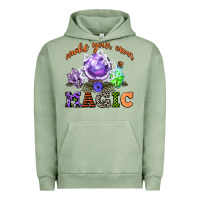 Pigment Oil Green make your own magic Urban Hoodie - CowGirlArtShop