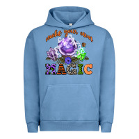 Pigment Pebble Blue make your own magic Urban Hoodie - CowGirlArtShop