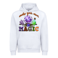 White make your own magic Urban Hoodie - CowGirlArtShop