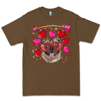 Cacao valentine's day  pug Premium Tee - RanaPortraitStore