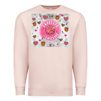 Pale Pink cafecito y chisme Premium Sweatshirt - Artiststas