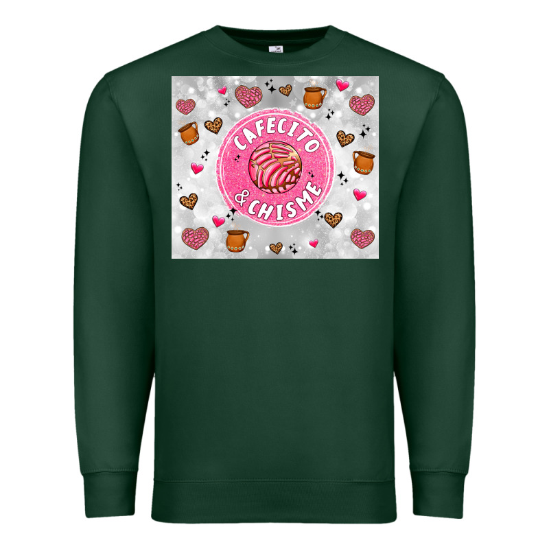 Cafecito Y Chisme Premium Sweatshirt by Artiststas | Teevron