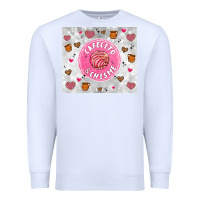 White cafecito y chisme Premium Sweatshirt - Artiststas