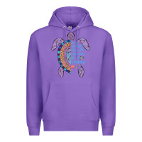 Purple In a World full of Grandmas be a Gammy Premium Hoodie - Bettercallsaul