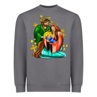 Storm oh holy night  with cross ado Heavyweight Sweatshirt - AdoDesignShop