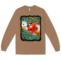 Toasted Coconut Western Just A Girl Who Loves Ladybug Long Sleeve Tee - LillyAllenDesigns