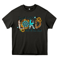 Asphalt trust in the lord with all your heart Heavy Core Tee - Zillion Design Studio