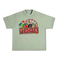 Oil Green race teacher Urban Heavy Tee - AdoDesignShop