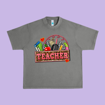 Race Teacher Urban Heavy Tee Designed By Adodesignshop