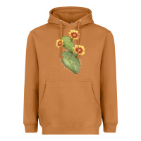 Meerkat Opuntia Phaeacantha Cactus Heavyweight Hoodie - LillyAllenDesigns