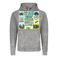 Cloud Rock life is better by the campfire Vintage Hoodie - JahusDesignShop