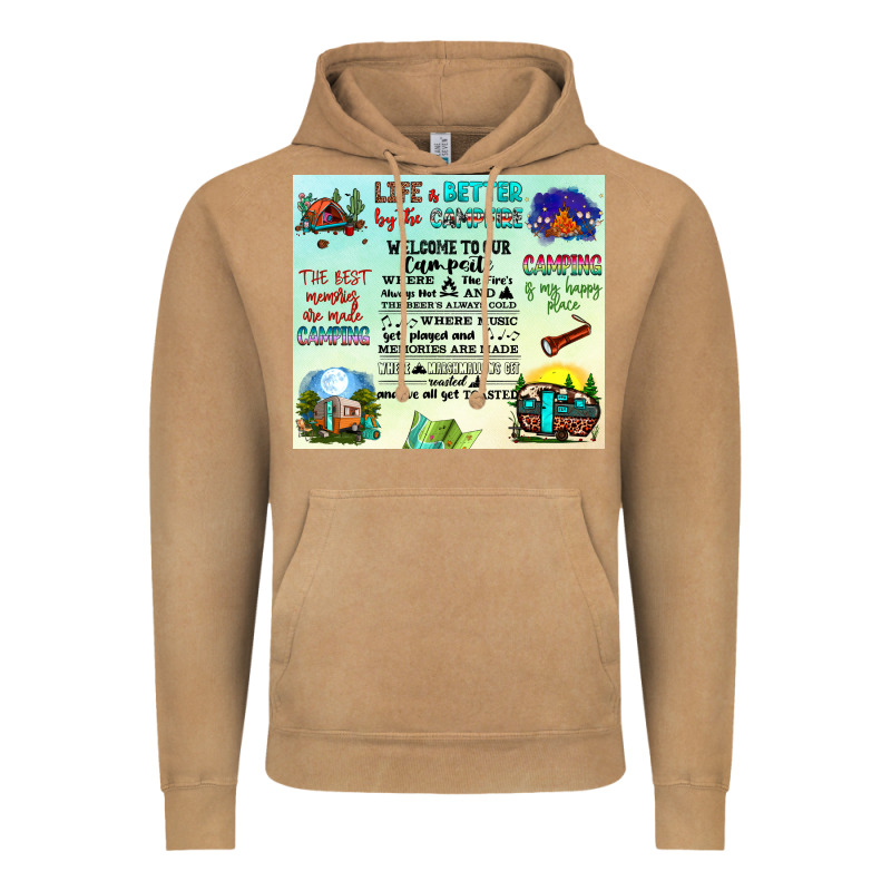 Life Is Better By The Campfire Vintage Hoodie by JahusDesignShop | Teevron