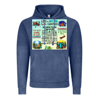 Vintage Denim life is better by the campfire Vintage Hoodie - JahusDesignShop