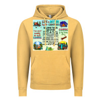 Vintage Mustard life is better by the campfire Vintage Hoodie - JahusDesignShop