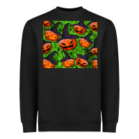 Black halloween pumpkin tumbler Heavyweight Sweatshirt - BundleAndBundleShop