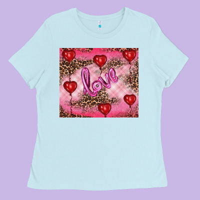 Ladies Tee valentines day love