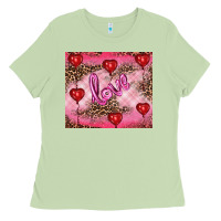Matcha valentines day love Ladies Tee - RanaPortraitStore