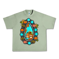 Oil Green gemstone pumpkin fall Urban Heavy Tee - JahusDesignShop