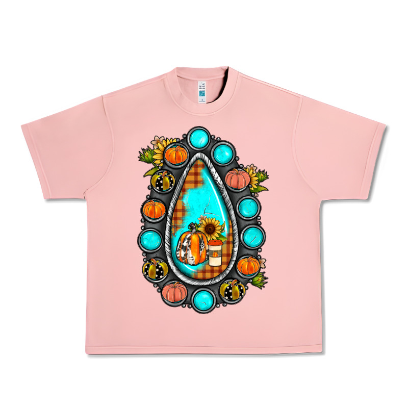 Gemstone Pumpkin Fall Urban Heavy Tee by JahusDesignShop | Teevron