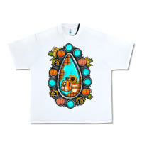 White gemstone pumpkin fall Urban Heavy Tee - JahusDesignShop