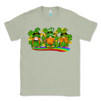 Matcha st patricks day gnomes shamrock gold rainbow Classic Tee - Artiststas