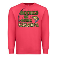 Cardinal fish lures hooked on being grandpa Premium Sweatshirt - Artiststas