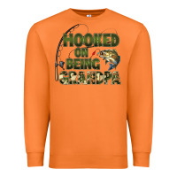 Carrot fish lures hooked on being grandpa Premium Sweatshirt - Artiststas