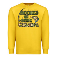 Lemon fish lures hooked on being grandpa Premium Sweatshirt - Artiststas