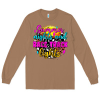 Toasted Coconut summer nights and race track lights Long Sleeve Tee - JahusDesignShop