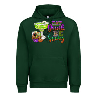 Forest Green eat drink and be scary Urban Hoodie - CowGirlArtShop