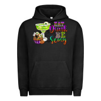 Pigment Black eat drink and be scary Urban Hoodie - CowGirlArtShop