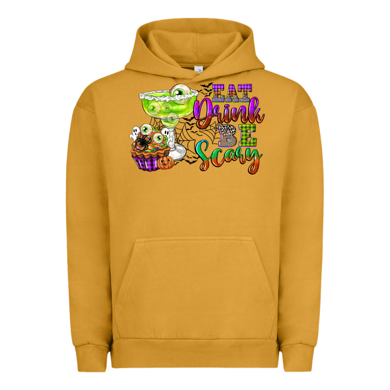 Eat Drink And Be Scary Urban Hoodie by CowGirlArtShop | Teevron