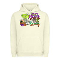 Pigment Pistachio eat drink and be scary Urban Hoodie - CowGirlArtShop