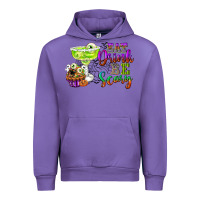 Tulip eat drink and be scary Urban Hoodie - CowGirlArtShop