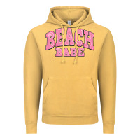 Vintage Mustard beach babe Vintage Hoodie - JahusDesignShop