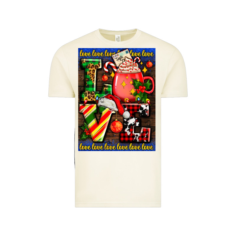 Love Coffee Cup Christmas Vintage Tee by AdoDesignShop | Teevron