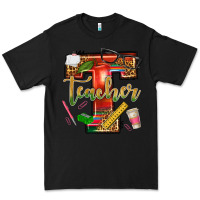 Black western teacher Premium Tee - texasbilliewilder