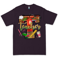 Plum western teacher Premium Tee - texasbilliewilder