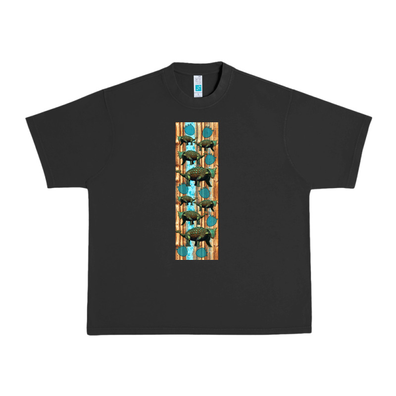 Dinosaur Ankylosaurus Pen Wrap Urban Heavy Tee by Artiststas | Teevron