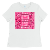 White warrior breast cancer Ladies Tee - RanaPortraitStore