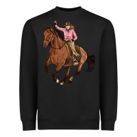 Black cowgirl Heavyweight Sweatshirt - Artiststas