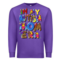 Purple in my autism mom era Premium Sweatshirt - Artiststas