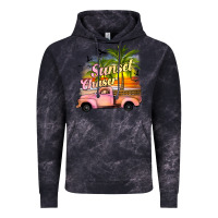 Cloud Black sunset chaser Vintage Hoodie - JahusDesignShop