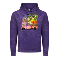 Cloud Purple sunset chaser Vintage Hoodie - JahusDesignShop