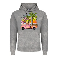 Cloud Rock sunset chaser Vintage Hoodie - JahusDesignShop