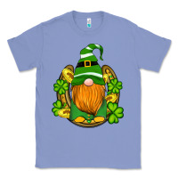 Colony Blue st patricks day gnomes horseshoe shamrock gold Classic Tee - Artiststas