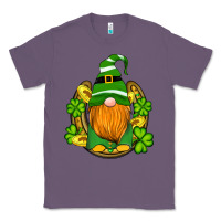 Lavender st patricks day gnomes horseshoe shamrock gold Classic Tee - Artiststas