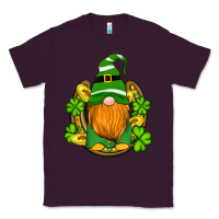 Plum st patricks day gnomes horseshoe shamrock gold Classic Tee - Artiststas