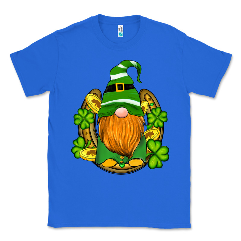 St Patricks Day Gnomes Horseshoe Shamrock Gold Classic Tee by Artiststas | Teevron