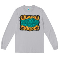 Moon Dust sunflower background Long Sleeve Tee - BarkalooDesign
